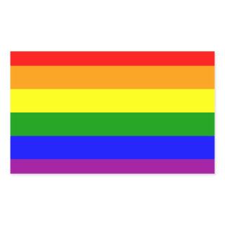 PRIDE flag Rectangular Sticker