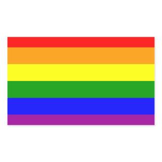 PRIDE flag Rectangular Sticker