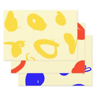 Primary colors set  flat sheets