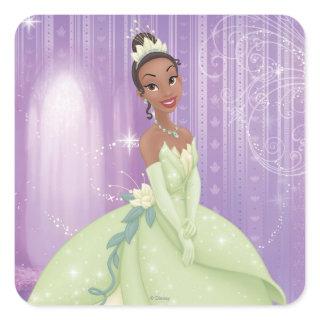 Princess Tiana Square Sticker