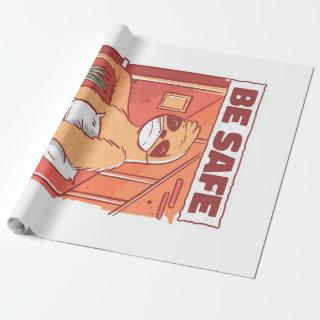Print to Wolf love | Vintage Wolf Happy