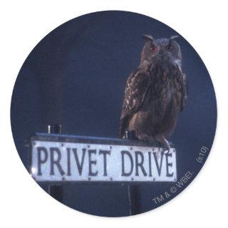 Privet Drive Classic Round Sticker