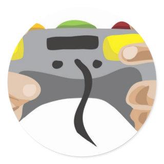 pro gamer!  Customizable: Classic Round Sticker