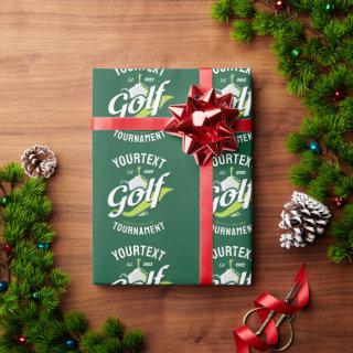 Pro Golfer NAME Golf Trophy Tournament Golfing