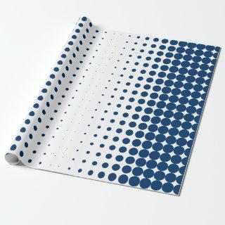 Professional Half Tone Pattern Blue White