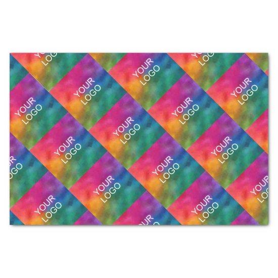 Promotional Template Upload Business Logo Here Tissue Paper