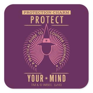 Protection Charm Guidebook Square Sticker