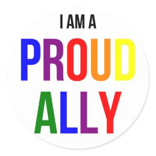 Proud Ally Sticker