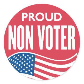 Proud Non Voter Sticker
