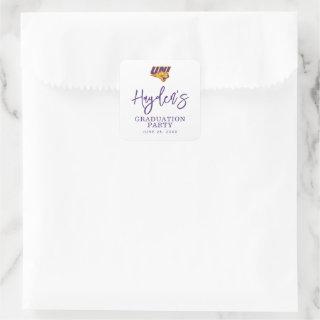 Proud University of Northern Iowa Graduate Square Sticker