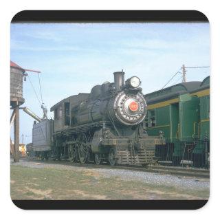 PRR 4-4-0 class D16sb #1223, 1966_Trains Square Sticker