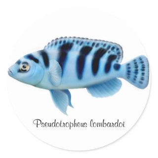 Pseudotropheus lombardoi African Cichlid Sticker