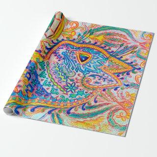Psychedelic Cat, Louis Wain