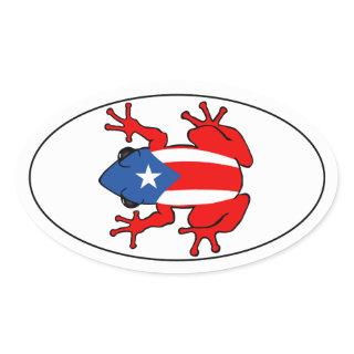 Puerto Rico - Coqui Sticker