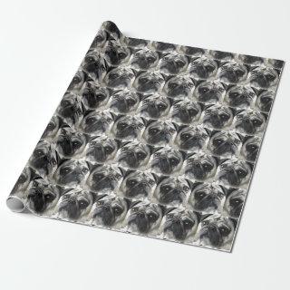 Pug dog pattern