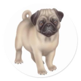 Pug Puppy Sticker