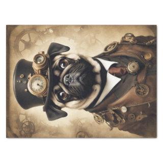 Pug Steam Punk Chronicles: A Decoupage Adventure Tissue Paper