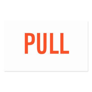 Pull Sticker