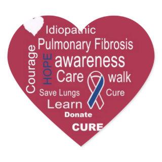 Pulmonary Fibrosis Awareness Stickers