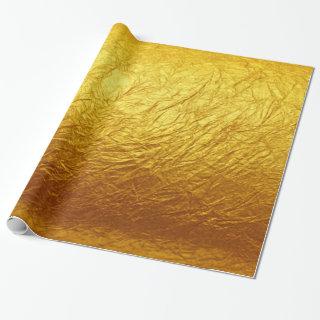 PURE GOLD PAPER Pattern + your text / photo
