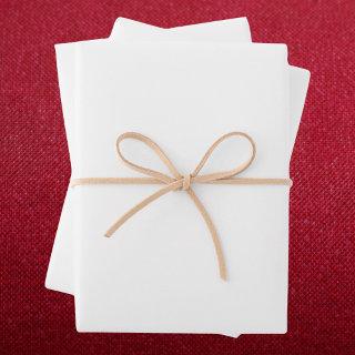 Pure White Solid Color  Sheets