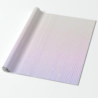 PURPLE AND GRAY FADED STRIPES GIFT WRAPPING