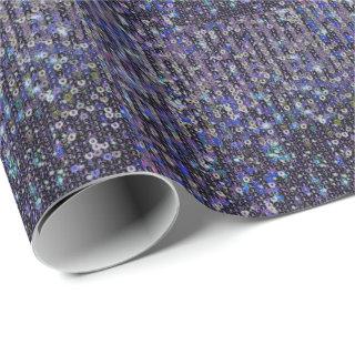 Purple blue sequins | sparkle pattern