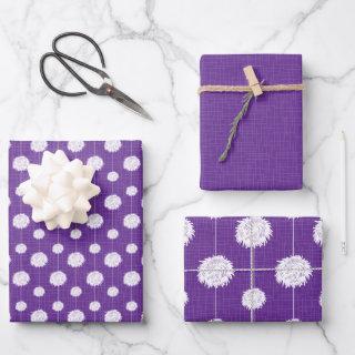 Purple Cheerleader Pom Pom Pattern  Sheets