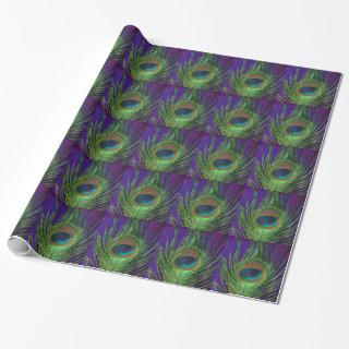 Purple Foil Single Peacock