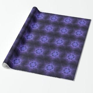Purple Fractal Star Of David