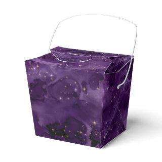 Purple Galaxy Series Design 8 Favor Boxes