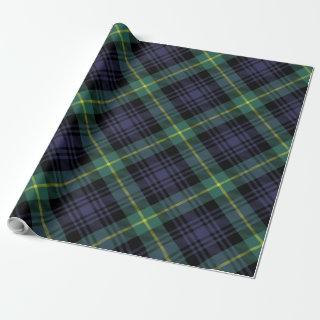 Purple Green Plaid Elegant Tartan