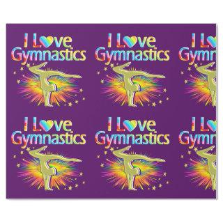 PURPLE I LOVE GYMNASTICS