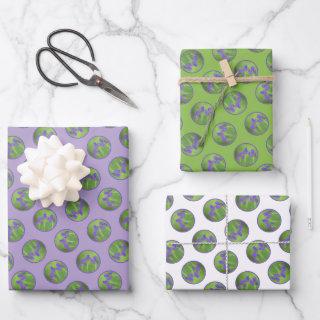 Purple Iris Trio Painting Original Flower Art  Sheets