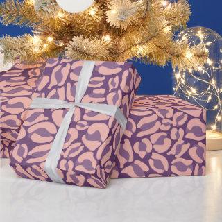 purple Leopard Print
