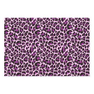 Purple Leopard Print  Sheets