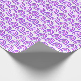 Purple Pattern Rainbow Boho Gift