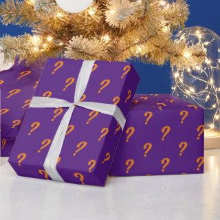 Purple question mark  for Christmas