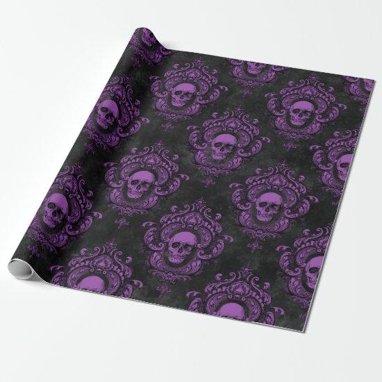Purple Skull and Gothic Grey