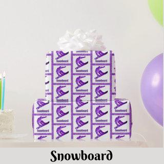 Purple Snowboard Gift