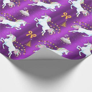Purple Unicorn Christmas