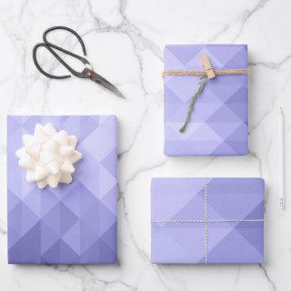 Purple violet triangle geometric squares  sheets