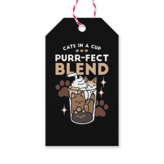 Purr-fect Blend: Coffee Design for Cat & Coffee Gift Tags