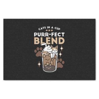 Purr-fect Blend: Coffee Design for Cat & Coffee Tissue Paper