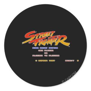 Push Start Classic Round Sticker