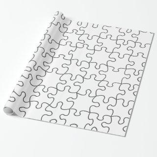 Puzzle Pieces  (Add Background Color or Image)