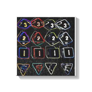 Quad Dice Canvas