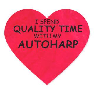 Quality Time Autoharp Heart Sticker