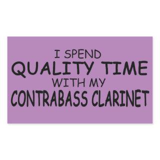 Quality Time Contrabass Clarinet Rectangular Stick Rectangular Sticker