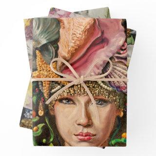 Queen Collection Wrapping Set  Sheets